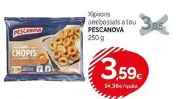 Condis PESCANOVA Xipirons arrebossats a l'ou oferta