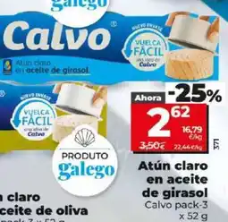 Dia Atún claro en aceite de girasol oferta