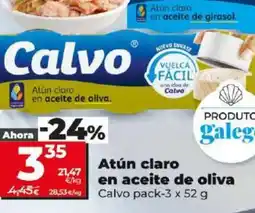 Dia Atún claro en aceite de oliva oferta