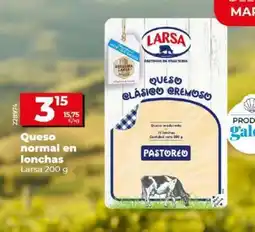Dia Queso normal en lonchas oferta