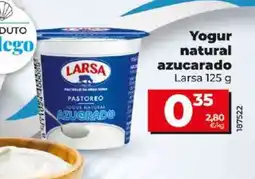Dia Yogur natural azucarado oferta