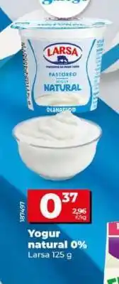 Dia Yogur natural 0% oferta