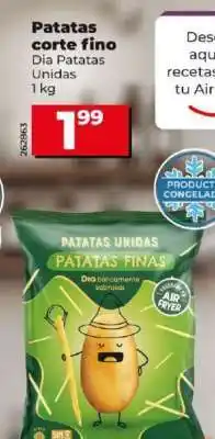 Dia Patatas corte fino oferta