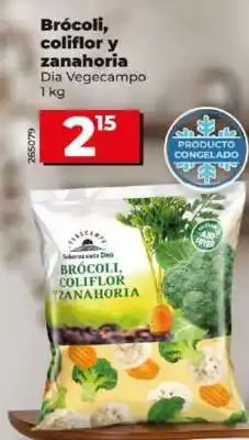 Dia Brócoli, coliflor y zanahoria oferta