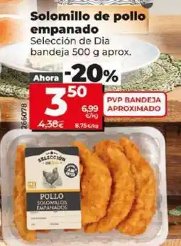 Dia Solomillo de pollo empanado oferta