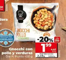 Dia Gnocchi con pollo y verduras oferta