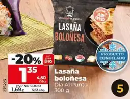 Dia Lasaña boloñesa oferta