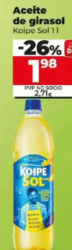 Dia Aceite de girasol oferta