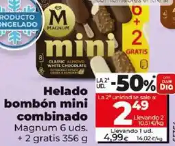 Dia Helado bombón mini combinado oferta