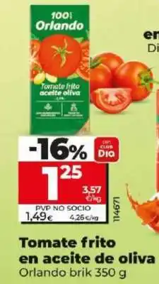 Dia Tomate frito en aceite de oliva oferta