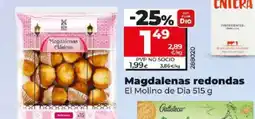Dia Magdalenas redondas oferta