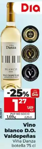 Dia Vino blanco D.O. Valdepeñas oferta