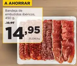 Alimerka Bandeja de embutidos ibéricos, 450 g oferta
