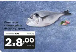 Alimerka Dorada de crianza, pieza de 450 g. aprox oferta