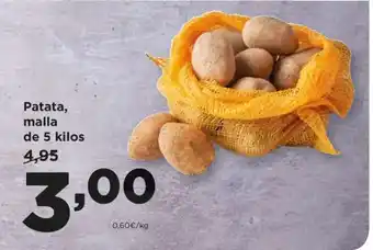 Alimerka Patata, malla de 5 kilos oferta
