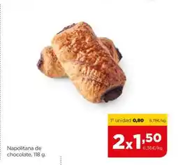 Alimerka Napolitana de chocolate, 118 g oferta