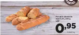 Alimerka Pan de la abuela de maíz 5,4%, 240 g oferta