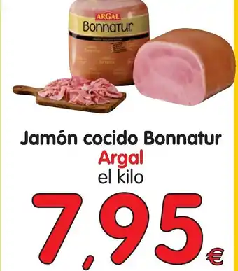 Alimerka Argal Bonnatur Jamón cocido, el kilo oferta