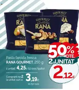 Condis RANA GOURMET Pasta farcida fresca oferta