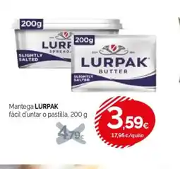 Condis LURPAK Mantega facil d'untar o pastilla oferta