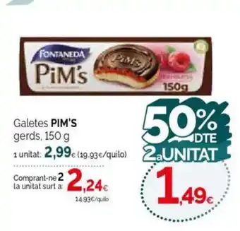 Condis PIM'S Galetes gerds oferta
