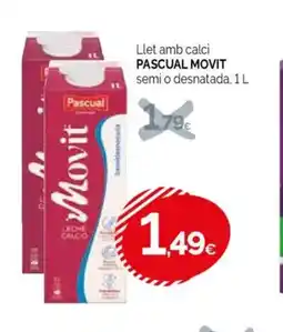 Condis PASCUAL MOVIT Llet amb calci oferta