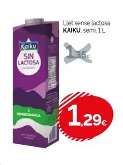Condis KAIKU Llet sense lactosa oferta
