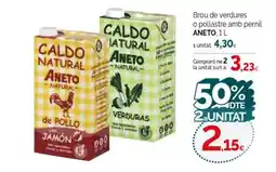Condis ANETO Brou de verdures o pollastre amb pernil oferta