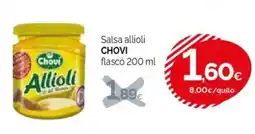 Condis CHOVI Salsa allioli oferta