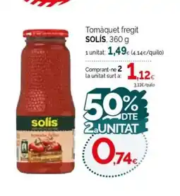 Condis SOLIS Tomàquet fregit oferta