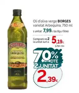 Condis BORGES Oli d'oliva verge oferta