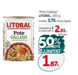 Condis LITORAL Pote Gallego oferta