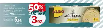 Condis ALBO Tonyina clara en oli d'oliva verge extra oferta