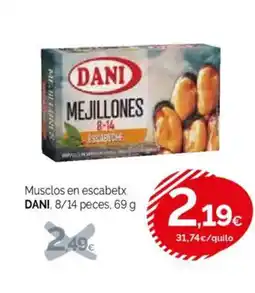 Condis DANI Musclos en escabetx oferta