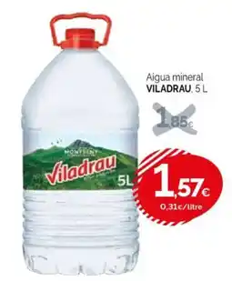 Condis VILADRAU Aigua mineral oferta