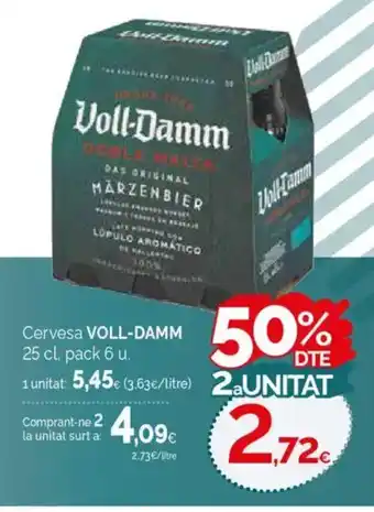 Condis VOLL DAMM Cervesa oferta
