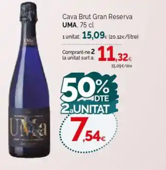 Condis UMA Cava Brut Gran Reserva oferta