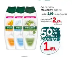 Condis PALMOLIVE Gel de dutxa oferta