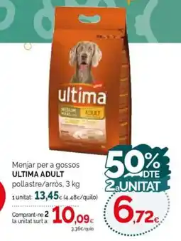 Condis ULTIMA ADULT Menjar per a gossos oferta