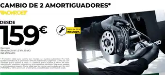 Feu Vert Cambio de 2 amortiguadores oferta