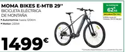Feu Vert Moma bikes e-mtb 29" bicicleta eléctrica de montaña oferta