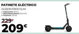 Feu Vert Patinete eléctrico olsson fresh slim oferta