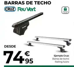 Feu Vert Barras de techo oferta