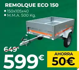 Feu Vert Remolque eco 150 oferta