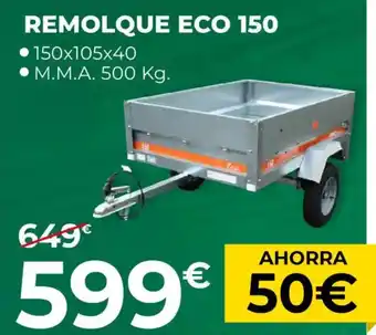 Feu Vert Remolque eco 150 oferta