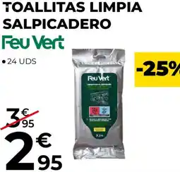 Feu Vert Toallitas limpia salpicadero oferta