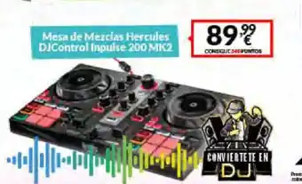 Game Mesa de Mezclas Hercules DJControl Inpulse 200 MK2 oferta
