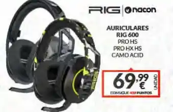 Game Auriculares rig 600 prohs pro hx hs camo acid oferta