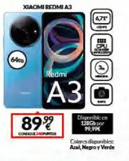 Game XIAOMI REDMI A3 oferta
