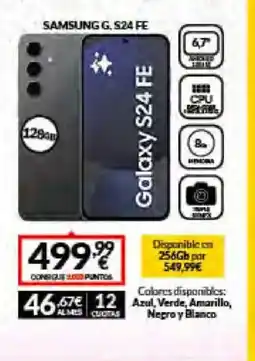 Game SAMSUNG G. S24 FE oferta